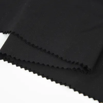 Nylon-Rayon Roman Interlock Fabric Knitted Dress Garment Skirt Clothing Fabric
