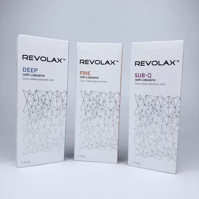 Revolax Dermal Fillers Fine Ha Fillers for Subtle Facial Enhancements