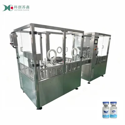 Advanced Aseptic Vial Liquid Filling and Stoppering Machine for Pharmaceutical Industry