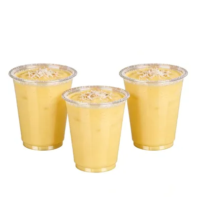 Zf Cup 7oz 200ml Compostable PLA Disposable Sada Iced Tea Cup