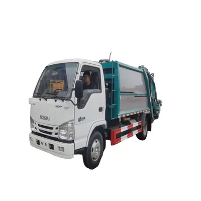 100p Cost-Effective Garbage Compactor Truck Compressed Garbage Truck
