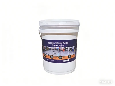 Epoxy Colored Sand Acrylic Floor Coating Paint for Waterproof House Use