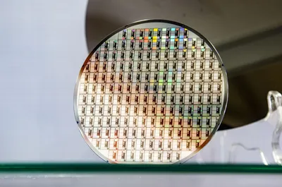 8-Inch Wafer-Based Silicon Microfluidic Chip with High Aspect Ratio Structures