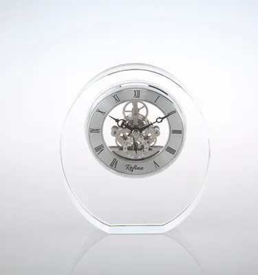 Hot Selling Crystal Gifts, Table Crystal Clocks, Crystal Clock