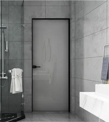 Aluminum Alloy Bathroom Door, Kitchen Door, Balcony Door, Study Door Yg-S081907