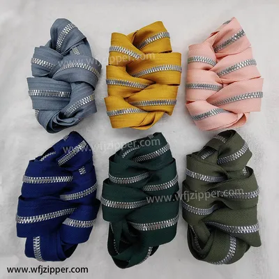 Invisible Zipper 3 # Nylon Invisible Colored Garment Zipper Pillow Back Skirt Side Closure Zipper