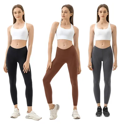 Women Soft Skin-Friendly High Ealstic Legging Moisture Wicking Sportswear Fitness Wear