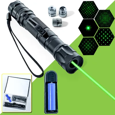 Astronomy Star Pointer - High Power Green Laser Pointer with Rechargeable Feature