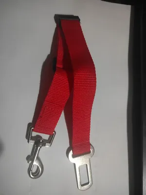 P002 Red Pet Auto Seat Belt
