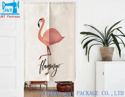Hot Sale Korean Style Door Curtain Printed Design Decorative Curtain Cool Hangings Curtains Designs