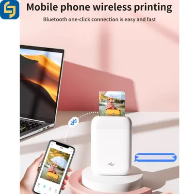 Wireless Dye Sublimation Photo Printer - 3/6 Inch Dual Size for Home & Small Business
