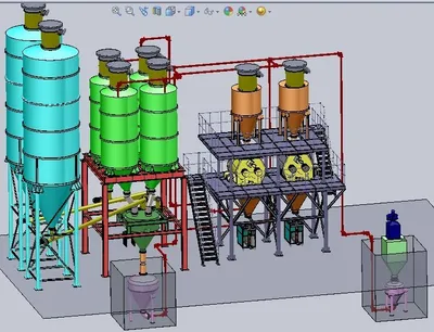 Ready-Mixed Mortar Production Line