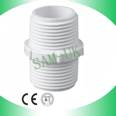 BSPT Threaded PVC Pipe Fitting Big Nipple
