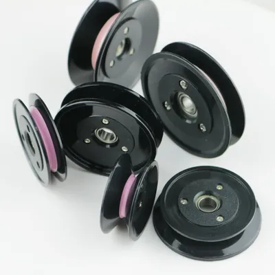 Wire and Cable Pulley Winding Machine Groove Ceramic Wire Guide Pulley