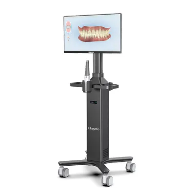 LK-W17pro All in One Tousch Computer Dental Intraoral Scanner Trolley Cart