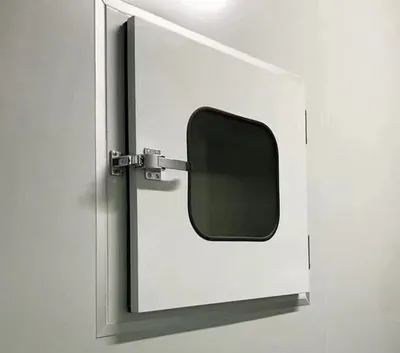 Wall-Mounted Class 100 Cleanroom Passbox for Sterile Environments