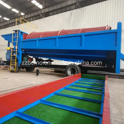 China Mobile Alluvial Gold Washing Machine Price
