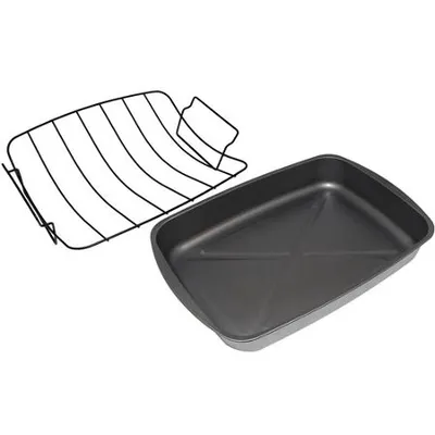 Non-Stick Coating Metal Wire Turkey Roaster Rack