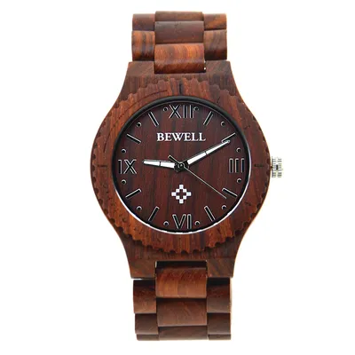 Men's Fashion Business Custom Made Private label Wood Watch
