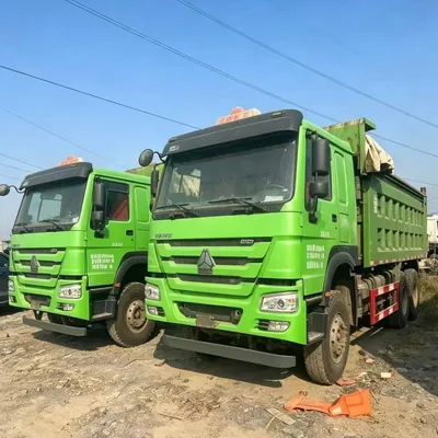 6X4 Durable Long Working Time Used HOWO Truck for Heavy Cargo Delivery