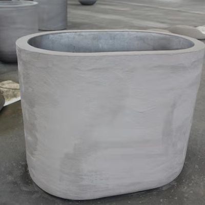 China Factory Pure White Crucible with Mouth