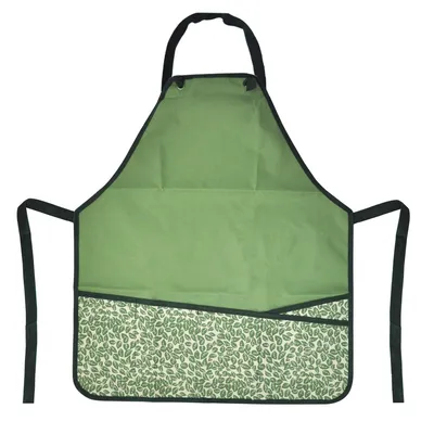 Garden Apron with Pockets Adjustable Neck and Waist Straps