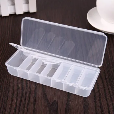 Travel Portable 7-Day Medicine Box Pill Case Tablet Organizer