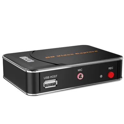 HD Game Capture HD Video Capture 1080P HDMI Analog Component Recorder Into USB Disk Ezcap280HD