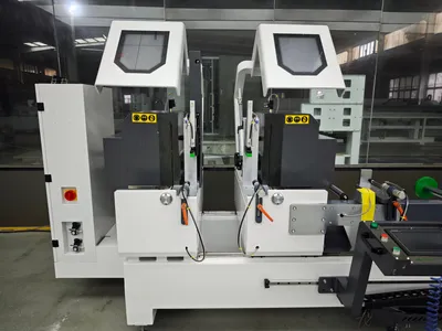 Factory Price Aluminium Profile Cutting Saw CNC Double Heads Window Door Machine
