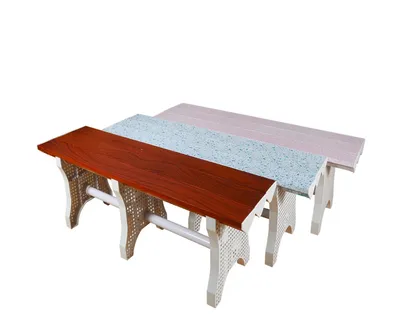 Modern Bench Plastic Long Stool