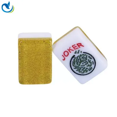 Arris Acrylic Mahjong Champagne Traditional Chinese Game Toy Intellectual 4-Player Multilayer