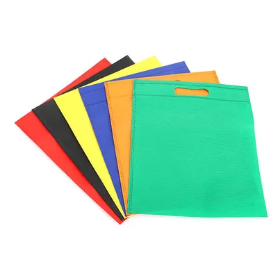 Ultrasonic Non Woven Die Cut Bag with Customized Logo