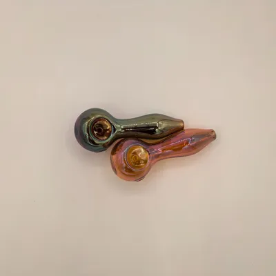 Hand Pipe Smoking Water Pipe Electroplated Hand Pipe Factory Wholesale