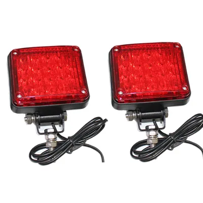 Front Full Red LED Ambulance Warning Flashing Lights 835L1