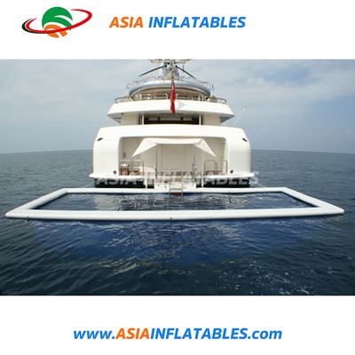 Portable Netted Lap Pool, Box Jellyfish Protection Net, Inflatable Pool for Yachts