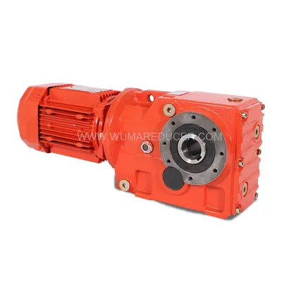 Strong Aluminum Iron Casting Housing Bevel Gearbox Right Angle Reducers for Lifting Mechanism Elevator