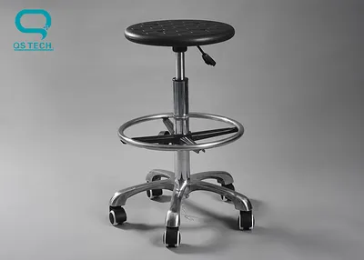 PU Leather Anti Static Adjustable Clean Room Stools Chairs for Electronic Environment
