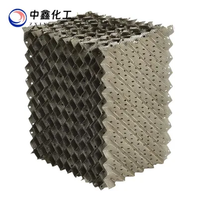 SS304 Stainless Structured Corrugated Plate Tower Packing for Vacuum Distillation Plants