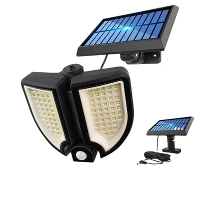 Solar Motion Sensor Light 2000lm LED IP65 Waterproof 3 Modes CE/RoHS for Garden/Garage
