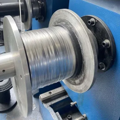 ASTM B415 Aluminum Clad Steel Wire Acs 2.6mm 3.5mm 4.0mm Diameter for Opgw & Electrical Transmission Lines Grounding