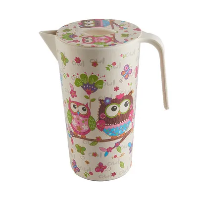 Bomboo Fiber Water Bottle and Cup Reuable Material