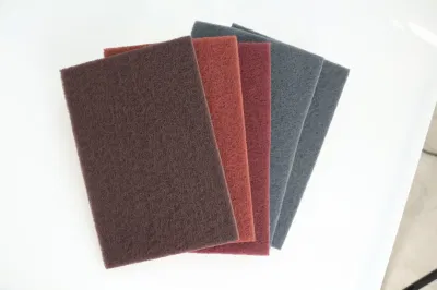 Non-Woven Fiber Aluminum Oxide Abrasive Scouring Pad