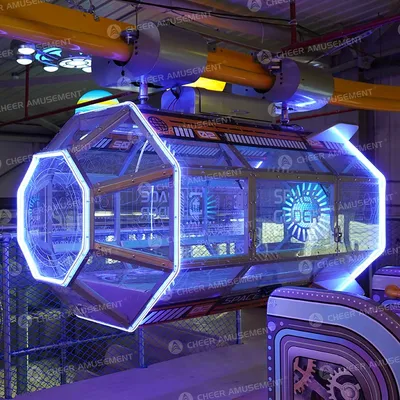 Kids Indoor Play Structure Adventure Equipment Space Glider for Indoor Playground