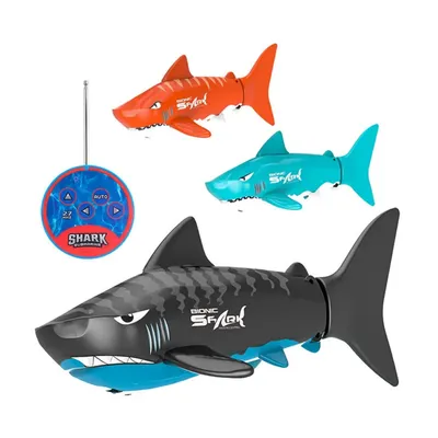 Wholesale Remote Control Shark Dive Simulation Toy for Kids Summer Water Interactive Fun RC Toy