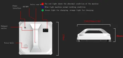 Intelligent Home Window Screen Cleaning Equipment Intelligent Cleaning Robot Intelligent Glass Cleaning