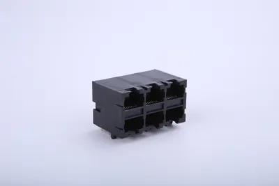 Multi-Port Top Entry with/Without LED Rj 45 Connector