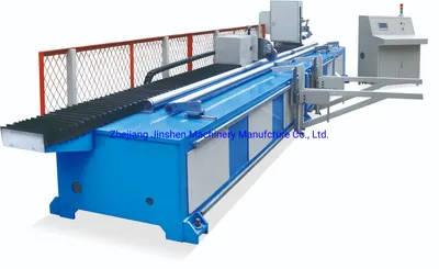 Full Automatic Big Paper Tube Core Saw Blade Cutting Machine
