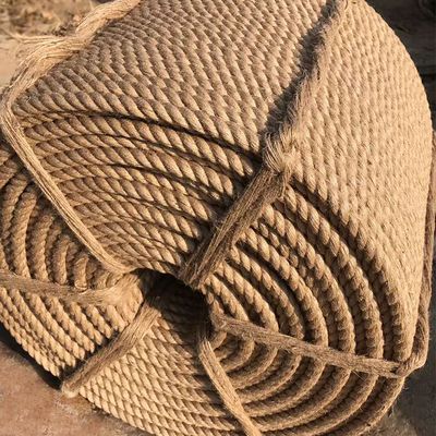 Manufacturers Selling Wholesale Hemp Rope Retro Decoration Sword Hemp Hemp Rope Thickness Jute Rope DIY Craft Card Rope Lighting Yellow Cat's Paw Rope Jute Twin