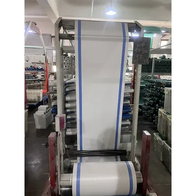 Smooth on Both Sides Yellow Multicolor PP Woven Fabric Roll for Cement