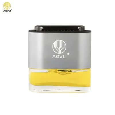 Diffuser Perfume Bottle Glass Car Freshener Vent Clip Car Perfume Air Freshener